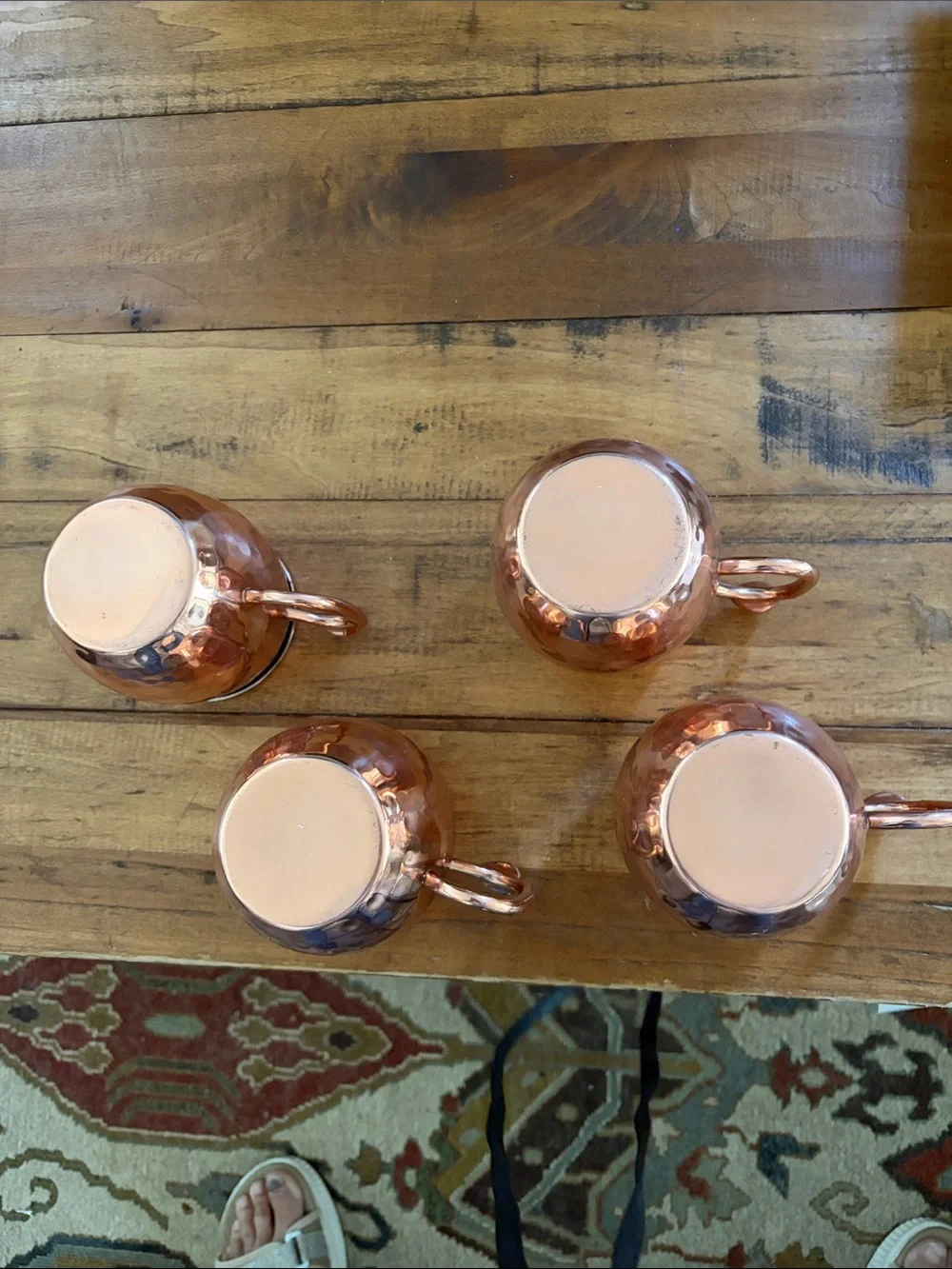 Copper Colored Mugs, 18oz